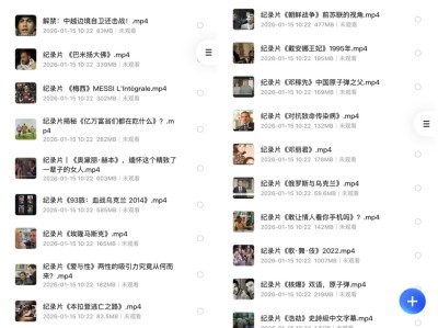 稀有纪录片资源：下架F禁纪录片88部合集 + 1080P分辨率 + 中英字幕